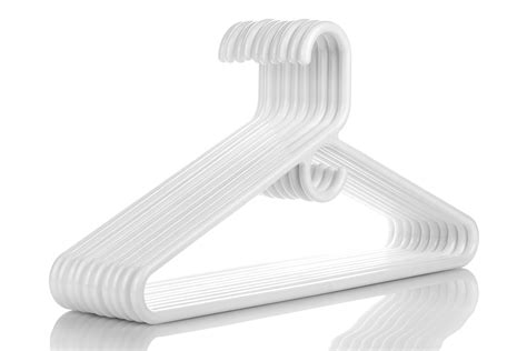 Neaties Usa Made Super Heavy Duty White Plastic Hangers 36pk