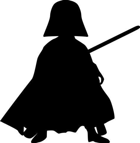 Darth Vader Silhouette Png PNG Image Collection