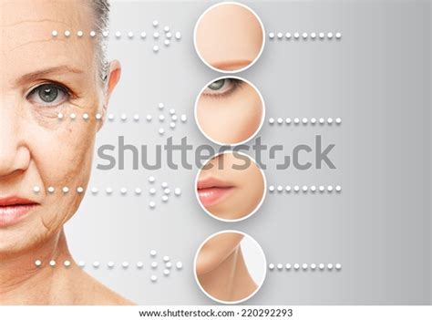 Beauty Concept Skin Aging Antiaging Procedures Stock Photo Edit Now