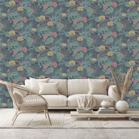 Reverie Wallpaper Nile By Little Greene 0288renilez