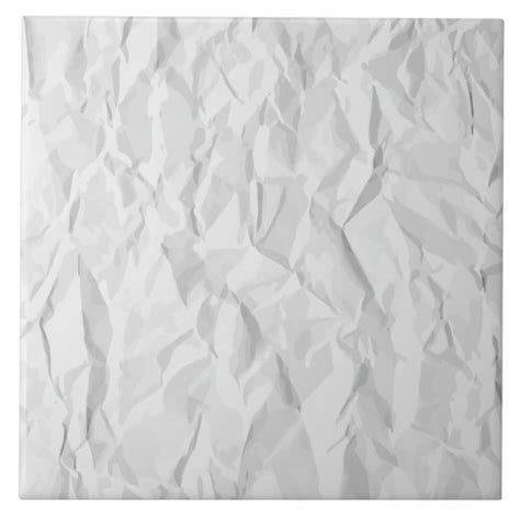 White Wrinkled Paper Texture Tile Uk