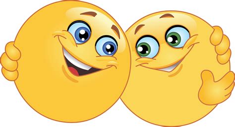 Kissing face with smiling eyes. hugging friends emoji decal