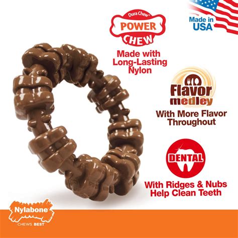 Power Chew Textured Ring Toy Nylabone Brand Nigeria
