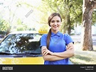 Beautiful Female Taxi Image & Photo (Free Trial) | Bigstock