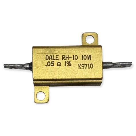 Dale Rh 10 005ohm 10w 1 Wirewound Resistor Chassis Mount