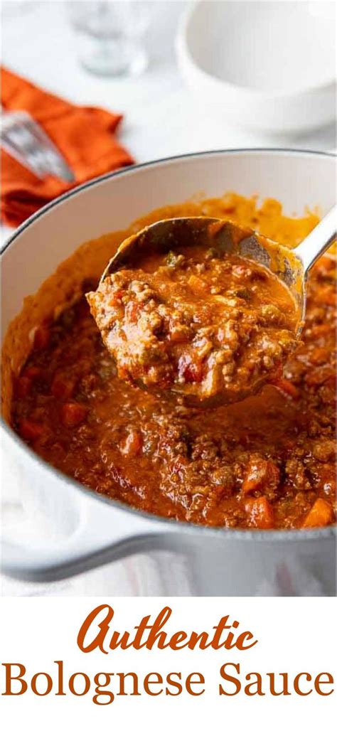 Best Homemade Bolognese Sauce Simple Ingredients Bolognese Sauce
