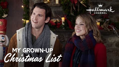 Preview My Grown Up Christmas List Hallmark Channel Youtube