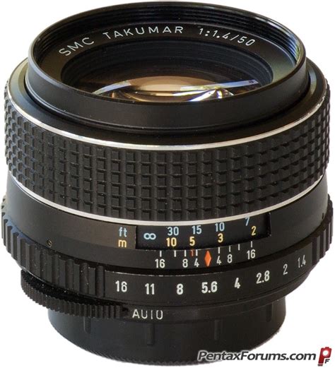 Smcs M Csuper Takumar 50mm F14 Lens Photo Pentax Lens Reviews