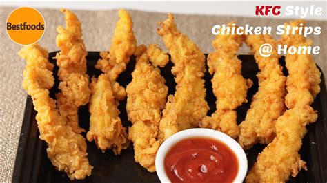 Kfc Zinger Strips│chicken Strips Kfc │chicken Fingers│kfc Style Strips│fried Chicken Recipe