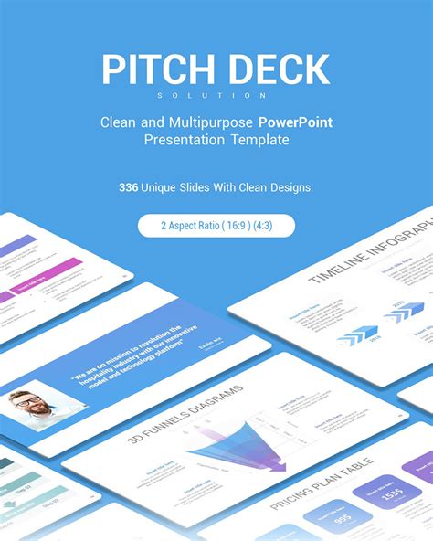 Pitch Deck Solution Presentation Powerpoint Template