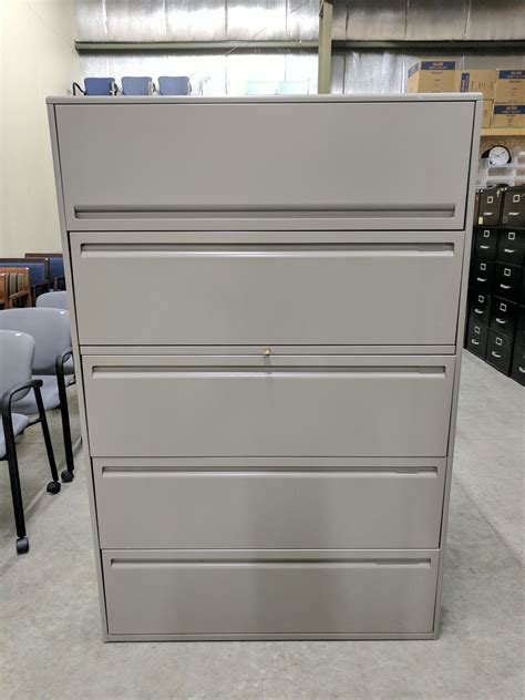Five Drawer File Cabinet 5 Drawer Vertical File Cabinet Legal Size Putty 265 Choose