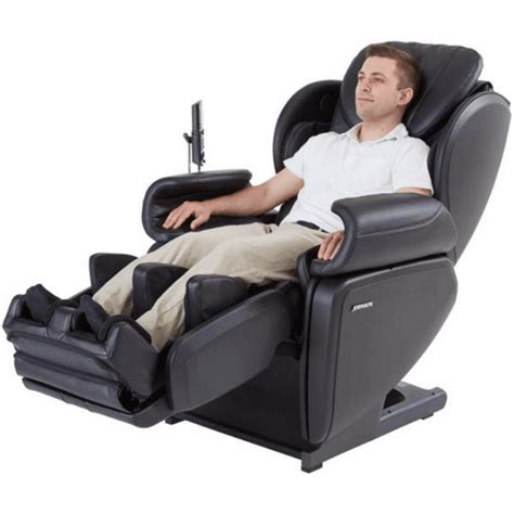 Johnson Wellness J6800 Massage Chair Massage Chair White Leather Dining Chairs Massage