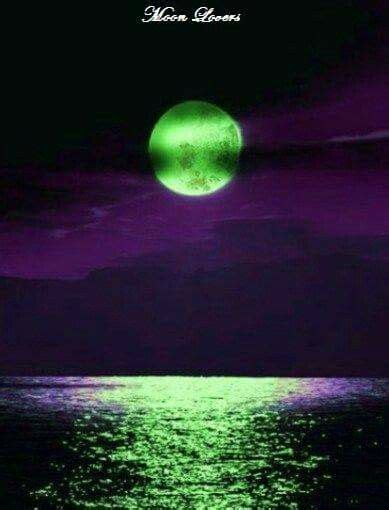 Pin By Bob Rabon On Moon Green Moon Beautiful Moon Moonscape