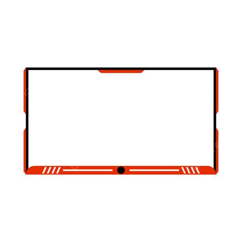 Facecam Border Red Png Vector Psd And Clipart With Transparent