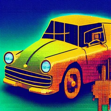 A Car Ascii By Dr Seuss Teslacoil 1300s 4k Stable Diffusion
