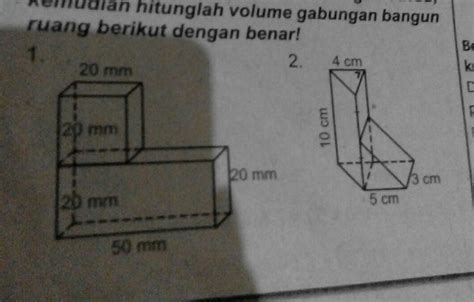 Contoh soal beserta pembahasannya mengenai bangun ruang kubus, yuk simak penjelasannya di bawah ini : Volume Bangun Ruang Berikut Adalah - Rajiman