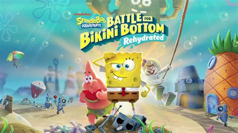 spongebob squarepants battle for bikini bottom rehydrated pre hydrated trailer youtube