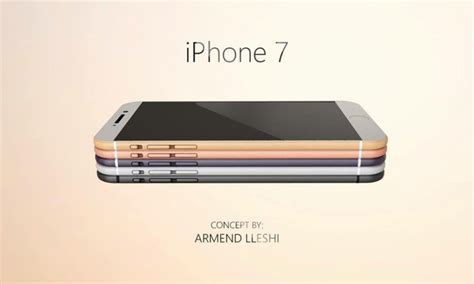 Apple Iphone 7 3d Concept Rendered By Armend Lleshi With Wireless