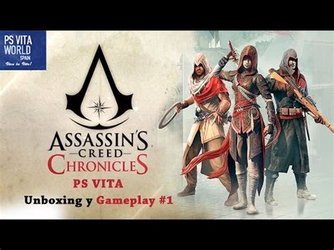PS VITA ASSASSINS CREED CHRONICLES 1 UNBOXING Y PRIMER GAMEPLAY