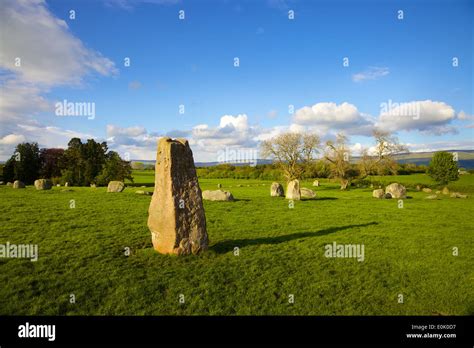 Long Meg And Her Daughters Prehistoric Neolithic Megalithic Standing