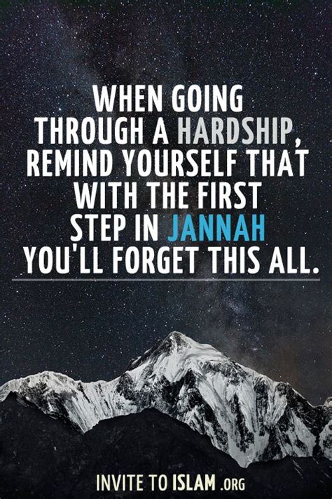 invitetoislam: When going through a hardship, remind yourself that with