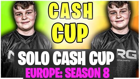 Great Benjyfishy Gameplay Solo Cash Cup Highlights Season 8 Youtube