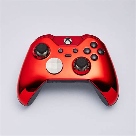 Xbox Elite Custom Controller Chrome Red Edition Custom Controllers