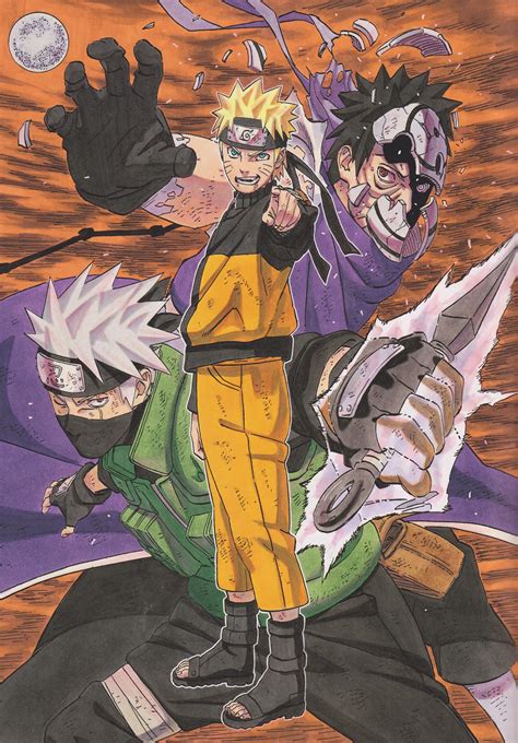 Naruto Artbook Naruto Naruto Shippuden Anime Naruto Kakashi