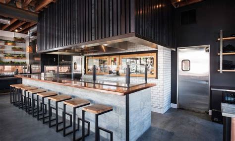 Encontro Concrete Bar Restaurant Design Concrete Bar Rustic Restaurant