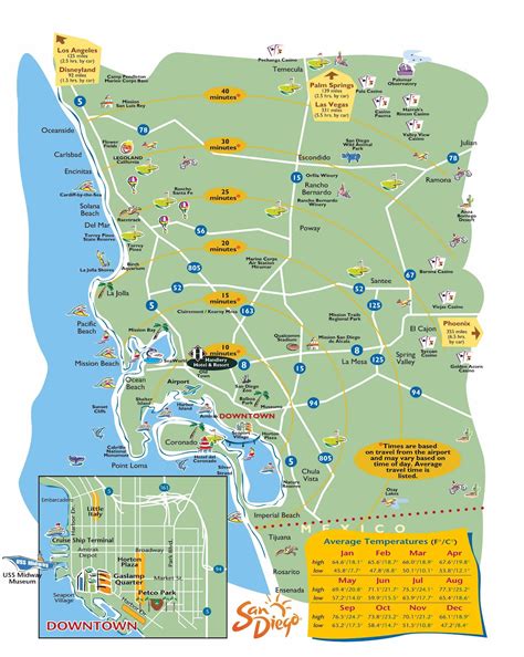 Mapas Detallados De San Diego Para Descargar Gratis E