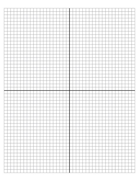 X Y Axis Graph Paper Template Free Download 1 Cm Grid Paper Printable