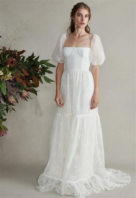 Puff Sleeve Wedding Dresses For Stylish Brides Hitched Co Uk