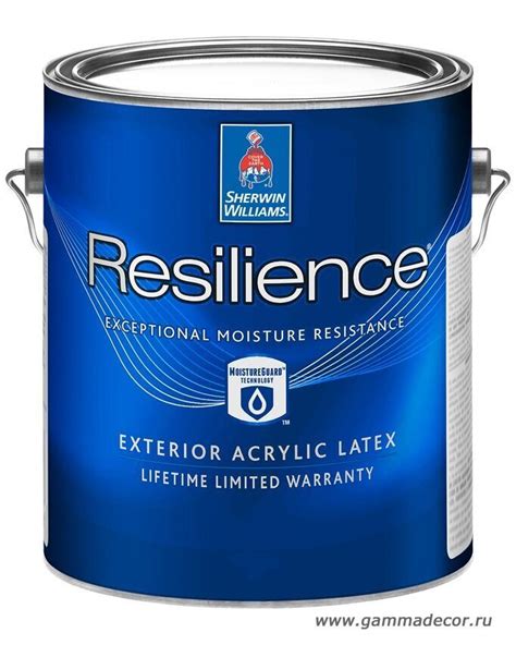 Фасадная краска Sherwin Williams Resilience Exterior Acrylic Latex 38л