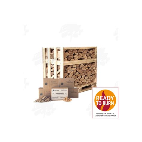 Buy Large Kiln Dried Oak Hardwood Firewood Crate Package Online Uk