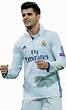 Alvaro Morata Real Madrid football render - FootyRenders