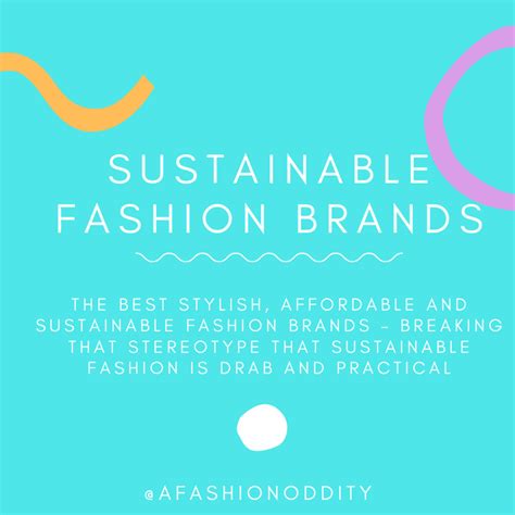 Sustainable Brands To Watch