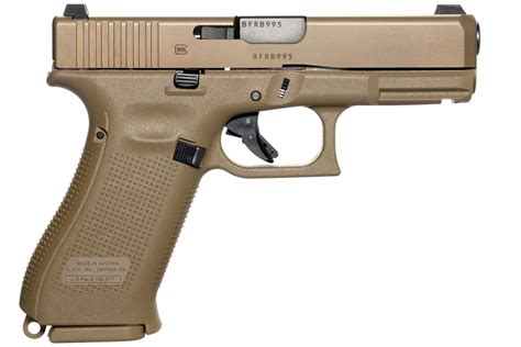 Glock 19x 9mm Full Size Fde Pistol With 17 Round Magazine For Sale