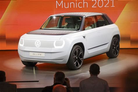 Vw Id2 Affordable Small Electric Car Is Unveiled With New Look