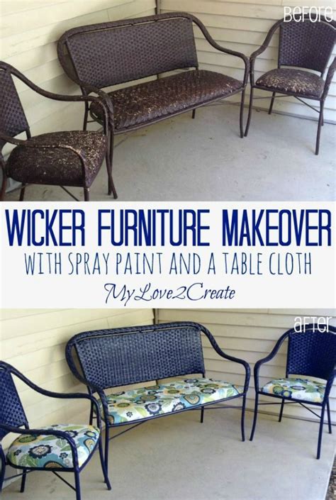 Wicker Furniture Makeover Outdoor Wicker Furniture Wicker Furniture Makeover Patio Furniture