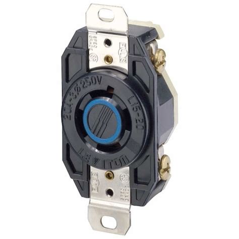 Leviton 30a 250v 3py Flush Mounting Locking Receptacle Industrial