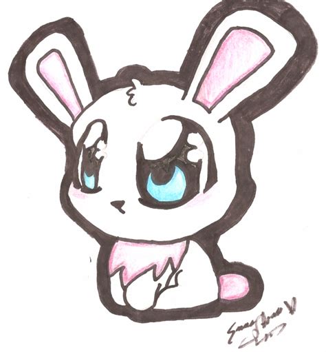 Cute Bunny Rabbit Drawing At Getdrawings Free Download