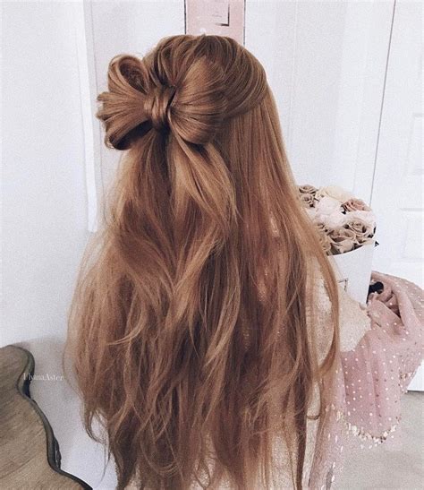 Cute Hair Bow Style To Inspire You Wedding Hairstyle Inspiration Medium Hair Styles Bow