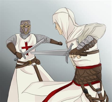 Assassin Vs Templar By Uccan On Deviantart