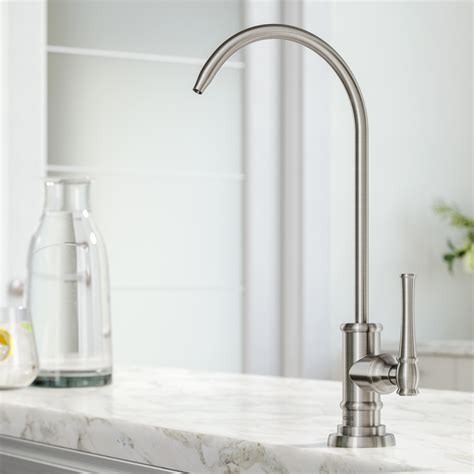 Allyn 100% Lead-Free Kitchen Water Filter Faucet in Spot Free Stainless ...