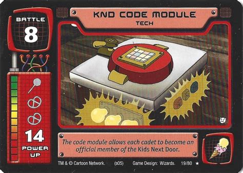 Knd Code Module Trading Card Knd Code Module Fandom