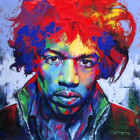 Jimi Hendrix 6 Art J Magurany Studios Inc