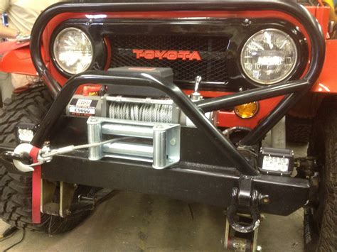 Red Line FJ40 Front Bumper, Works w/Saginaw Power Steering Conversions