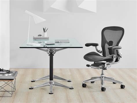 The best office chairs for back pain help make these years as comfortable as possible. Aeron Chair - Herman Miller