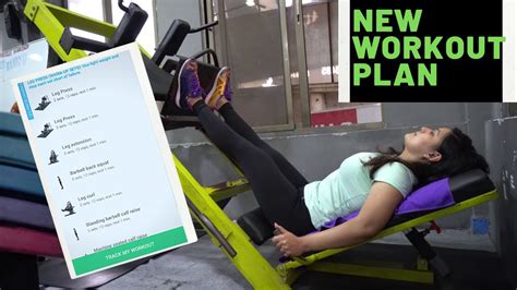 my new workout plan nepali female fitness krisha shrestha youtube