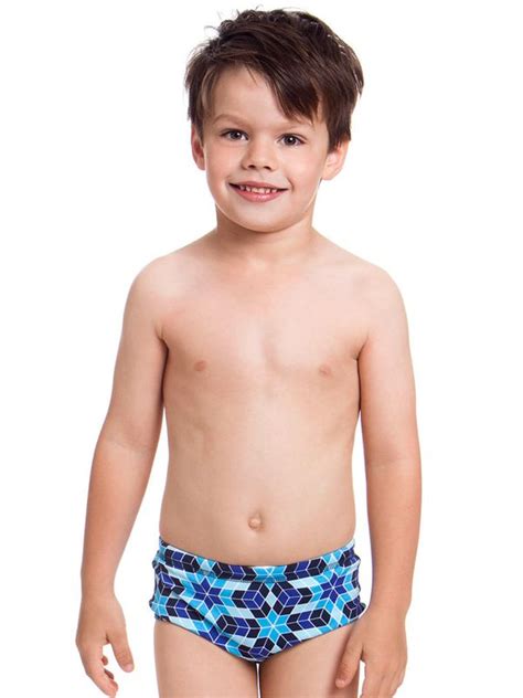 Funky Trunks Liquid Ice Toddler Boys Trunks